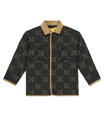 Giacca trapuntata con logo | Off-White Kids