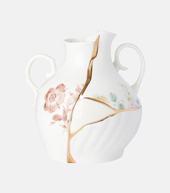 Kintsugi Small porcelain vase by Marcantonio Raimondi Malerba | Seletti