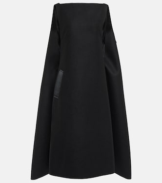 Robe cape en laine | Maison Margiela