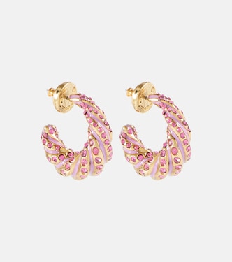 Orecchini con cristalli | Oscar de la Renta