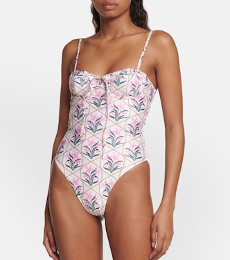 Ebano printed swimsuit | Agua by Agua Bendita