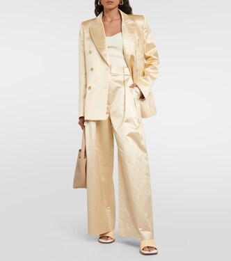 Pantaloni Rico in misto cotone | Khaite