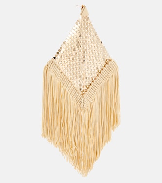Fringed chainmail earrings | Rabanne