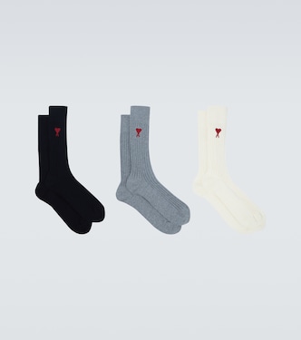 Set di 3 calze in misto cotone | Ami Paris