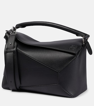Borsa a spalla Puzzle Edge Medium in pelle | Loewe