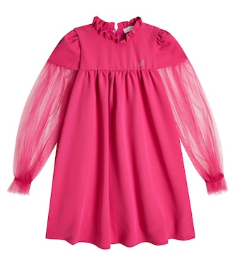Kleid mit Tüll | Monnalisa