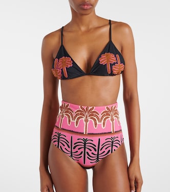 Embroidered bikini top | Johanna Ortiz