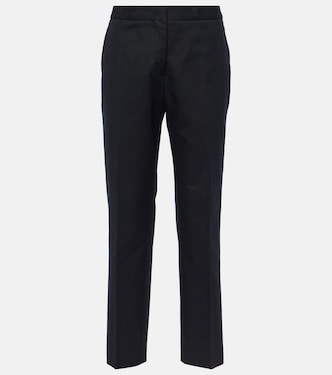 Pantaloni slim in cotone | Jil Sander