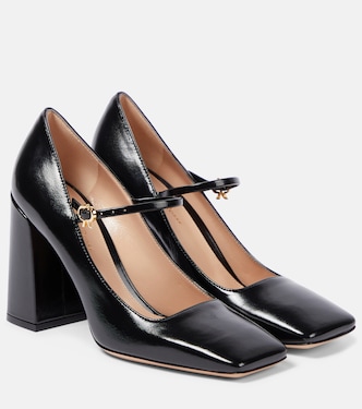 Salones Mary Jane Freeda de piel | Gianvito Rossi