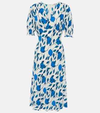Bedrucktes Midikleid Jemma aus Crêpe | Diane von Furstenberg