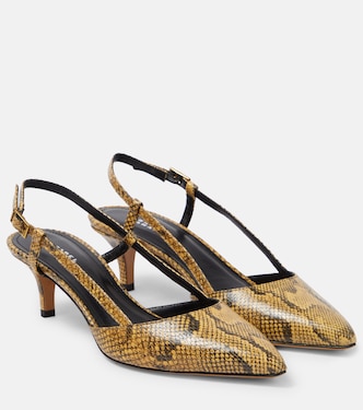 Pilia leather slingback pumps | Isabel Marant