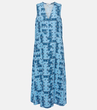 Urlo printed linen midi dress | Max Mara