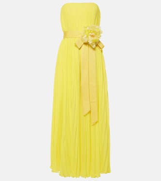 Abito lungo Elegante Hiltex in chiffon | Max Mara