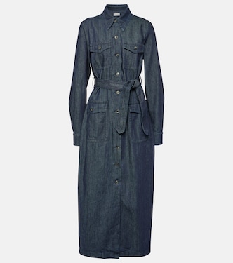 Robe chemise en jean | Dries Van Noten