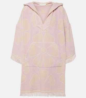 Pop floral cotton terry minidress | Zimmermann