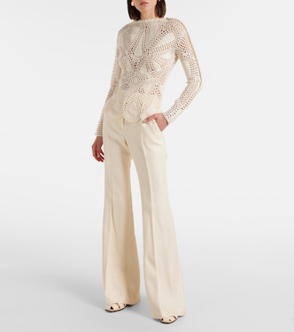 Top Caps de croché de lana y cachemir | Gabriela Hearst