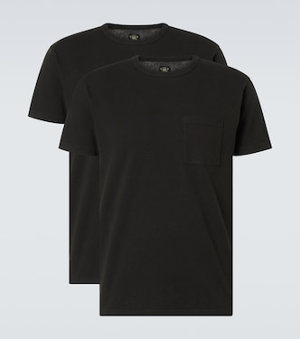 Set aus zwei T-Shirts aus Baumwoll-Jersey | RRL