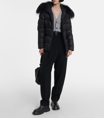 Daunenjacke Boed mit Shearling | Moncler