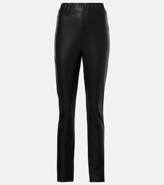 Pantaloni slim Rodano in similpelle | Max Mara