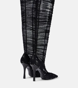 Botas mosqueteras Lotta 100 de tul | Jimmy Choo
