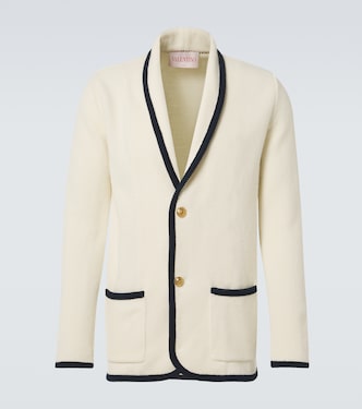 Cardigan aus Wolle und Baumwolle | Valentino