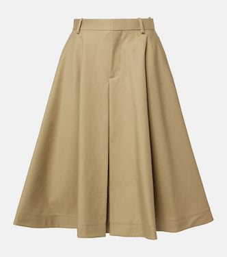 Cotton midi skirt | Bottega Veneta