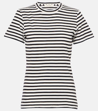 Mariela striped cotton jersey T-shirt | Nili Lotan