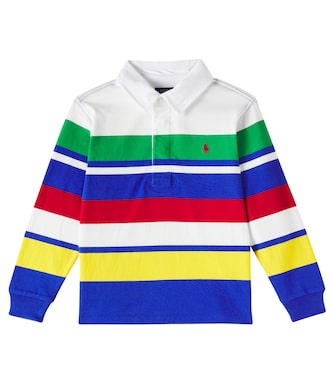 Striped cotton jersey polo shirt | Polo Ralph Lauren Kids