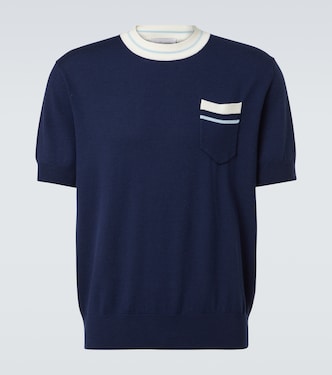 T-Shirt aus Wolle | King & Tuckfield