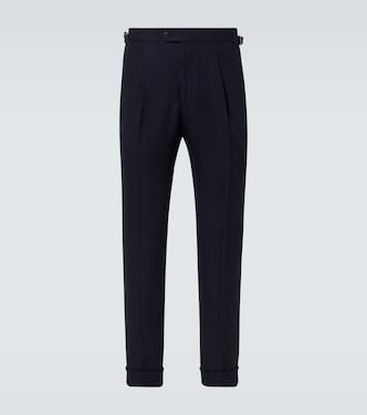 Gerade Hose Amie aus Wolle | Saman Amel