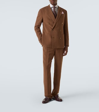 Pantaloni tapered in lino | Dunhill