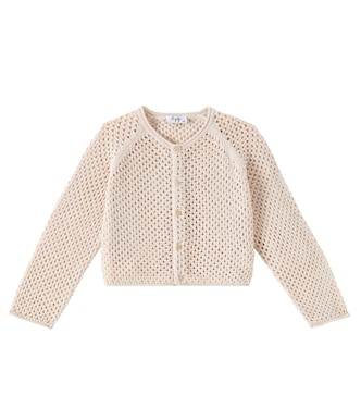 Cardigan in cotone | Il Gufo