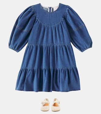 Kleid aus Baumwoll-Chambray | Petite Amalie  