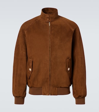 Veste bomber en daim | Valentino