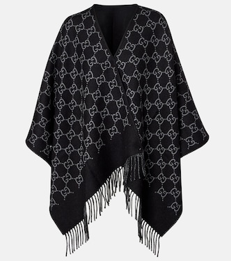 Poncho de lana | Gucci
