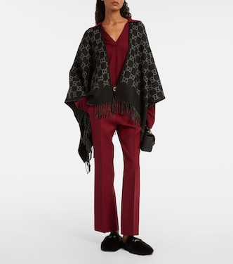 Poncho de lana | Gucci