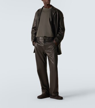 Pantalon ample en cuir | Fear of God