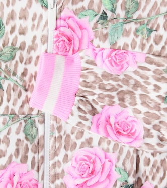 Bedruckte Jacke aus Jersey | Monnalisa