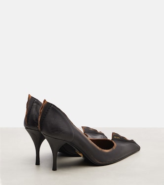 Escarpins Antiqued 55 en cuir | Prada