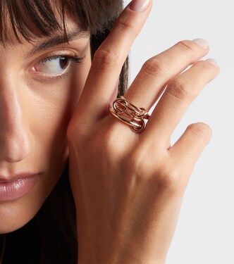 Pisces 18kt rose gold ring | Spinelli Kilcollin