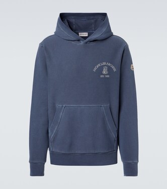 Logo cotton hoodie | Moncler