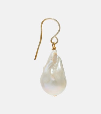 Drop earrings with freshwater pearls | Jil Sander