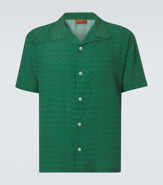 Zigzag bowling shirt | Missoni