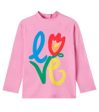 Printed rashguard top | Stella McCartney Kids