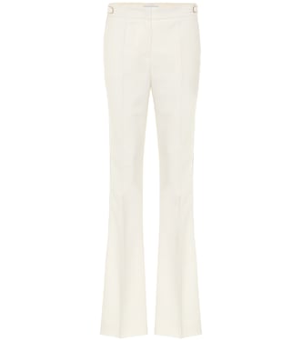 Pantalon évasé Thompson en laine | Gabriela Hearst