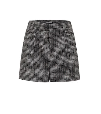 Shorts in lana e alpaca | Dolce&Gabbana