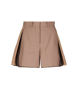 Shorts in twill e canvas | Sacai