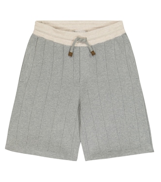 Short en coton | Brunello Cucinelli Kids