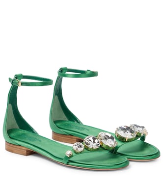 Sandali in raso con decorazione | Giambattista Valli