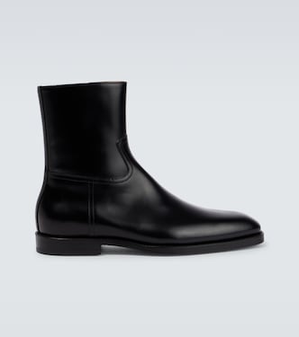 Ankle Boots aus Leder | Dries Van Noten